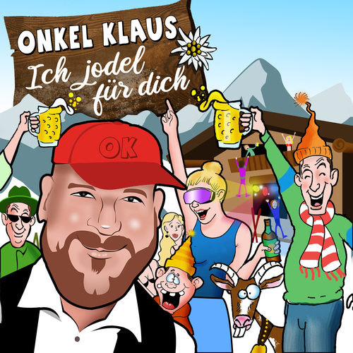  Lustiges CD-/Plattencover für Partyschlager