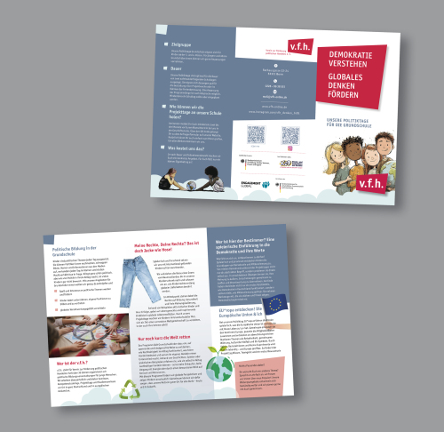  Flyer für  Verein zur Förderung politischen Handelns