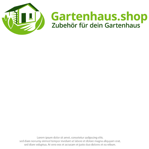  Logo für Gartenhaus Shop