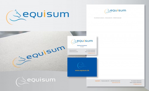 Logo-Design für online shop der Firma EQUISUM