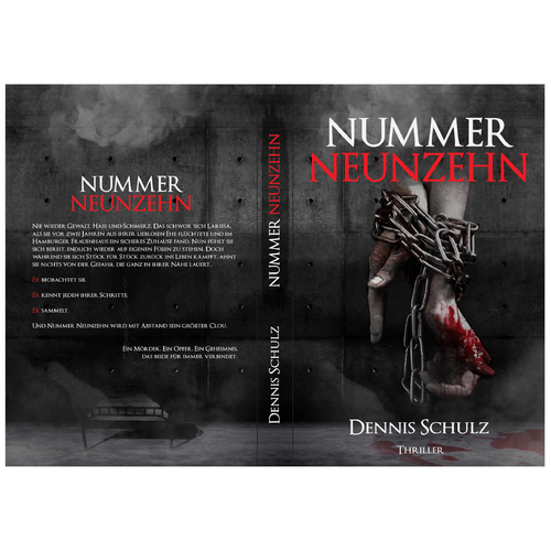  Selfpublisher sucht Buch-Cover für Roman (Thriller)