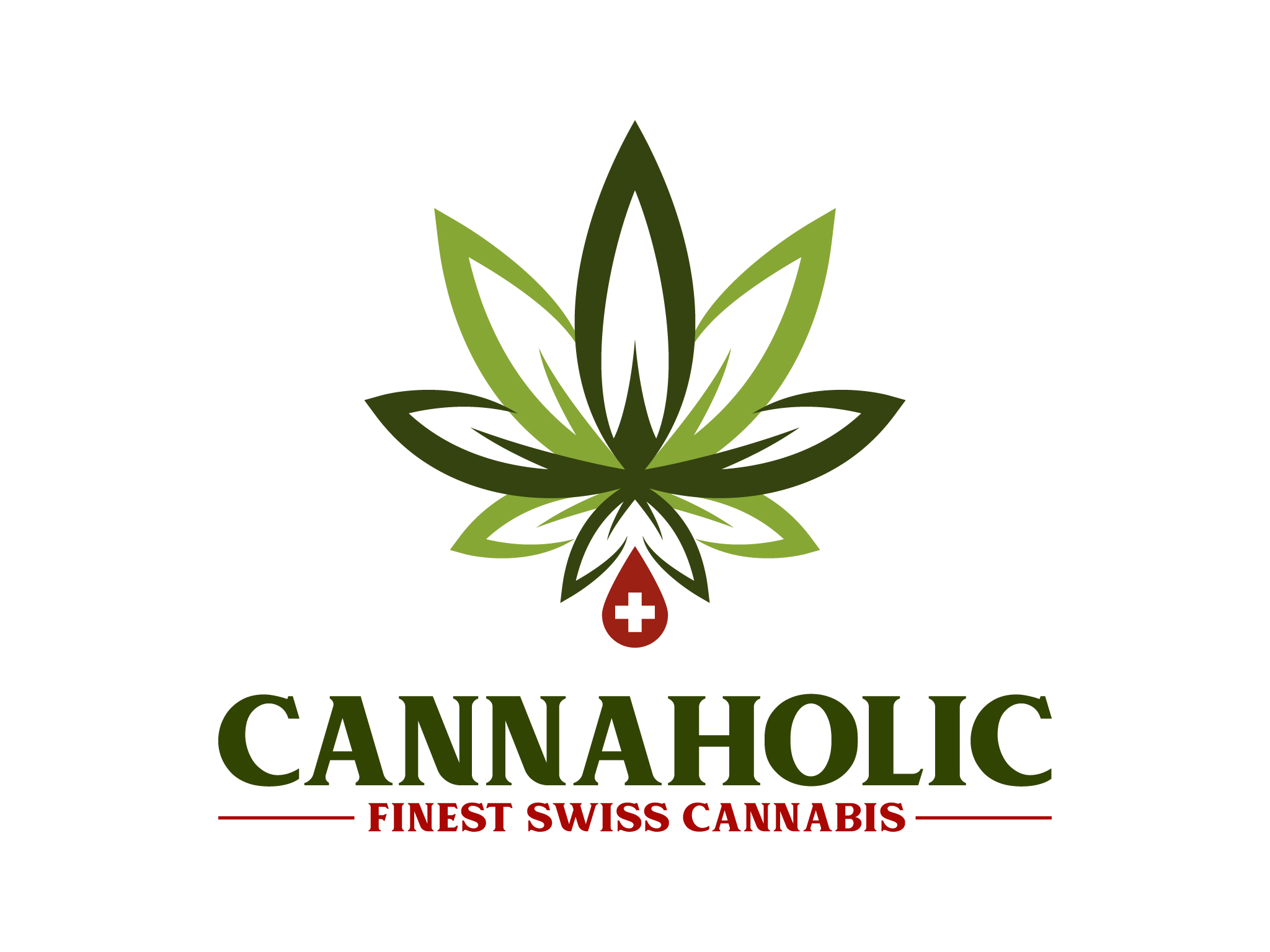 Logo-Design für Produktion von CBD