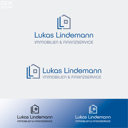 Logo-Design für Immobilien- und Finanzservice