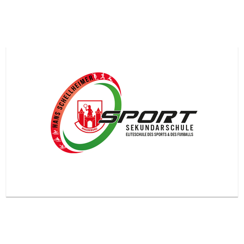 Logo-Design für Sportsekundarschule