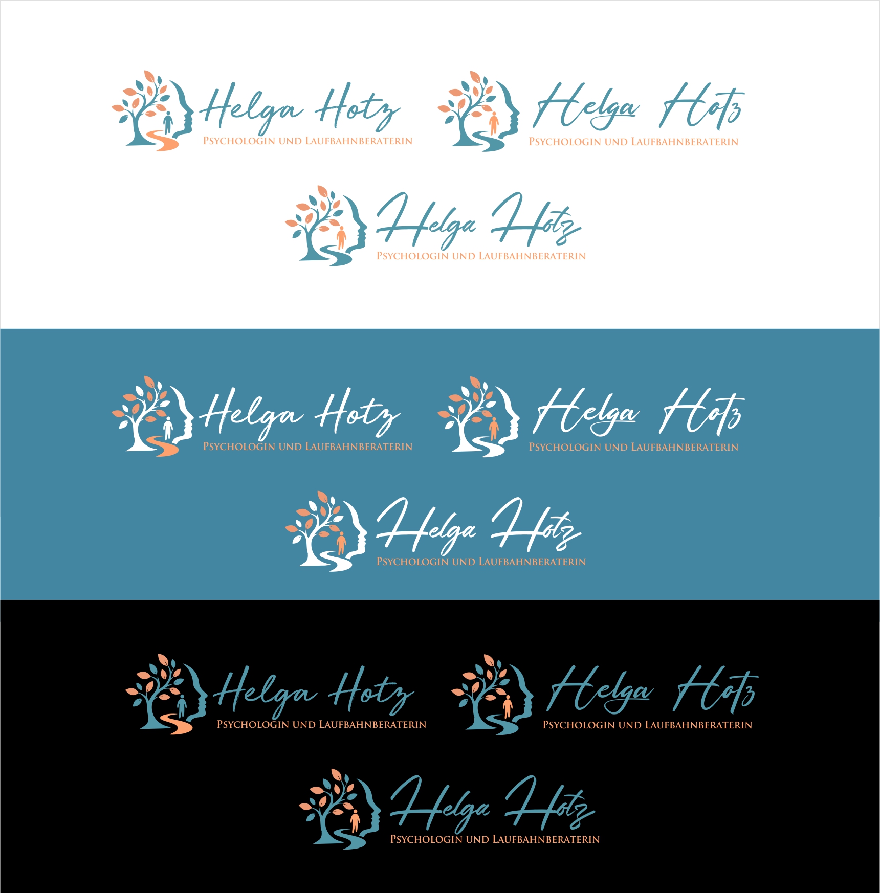 Logo für Psychologin und Laufbahnberaterin von aeskyhigh, Design 170