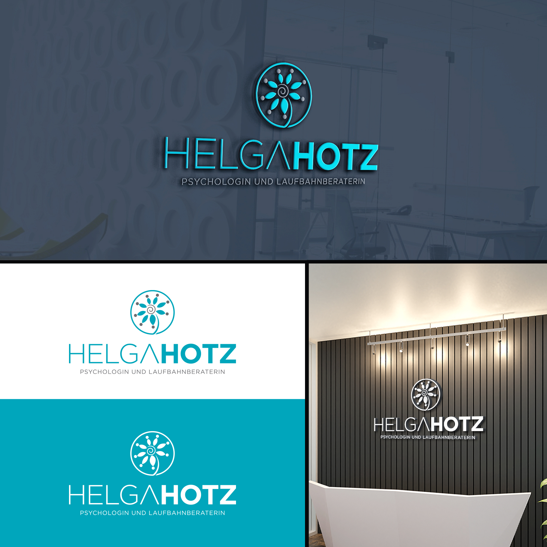 Logo für Psychologin und Laufbahnberaterin von 24x7designers, Design 32