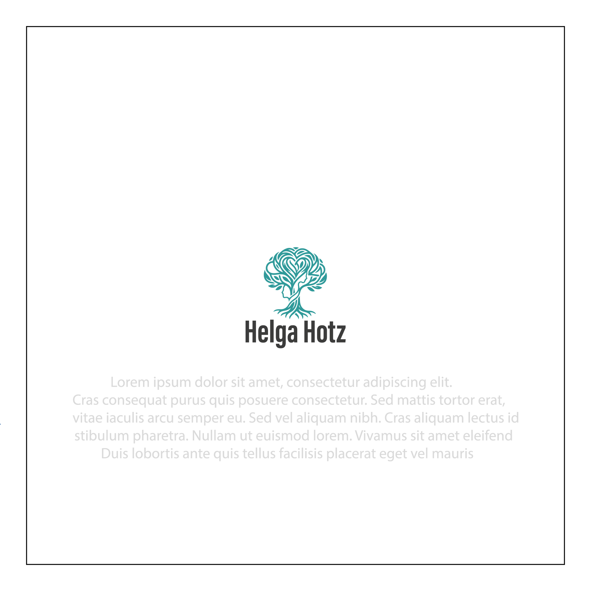 Logo für Psychologin und Laufbahnberaterin von lina ros, Design 4