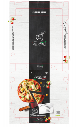 Verpackungen für Pizzakarton