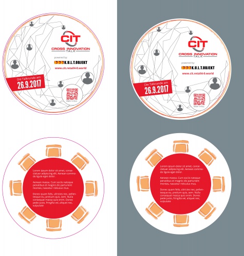 Flyer-Design für CIT Cross Innovation Talk