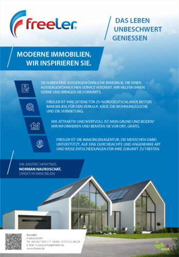 Flyer-Design für Immobilienmakler