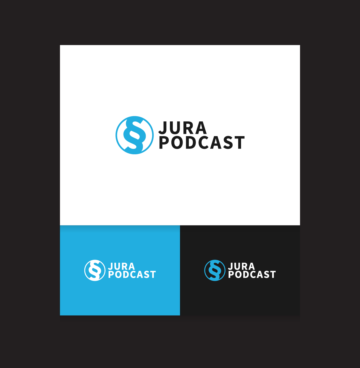 Logo-Design für Youtube-Kanal zum Thema Jura