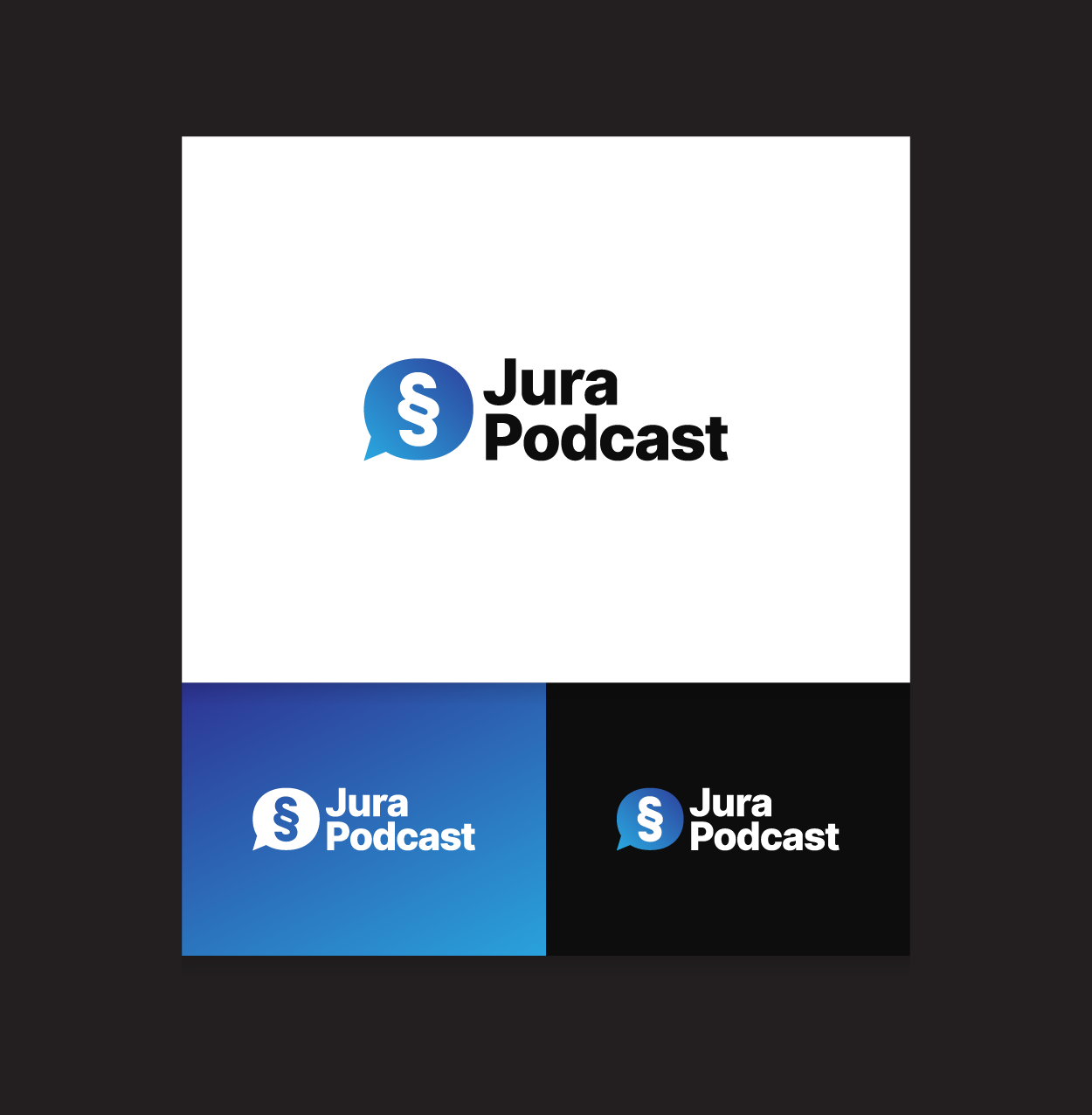 Logo-Design für Youtube-Kanal zum Thema Jura