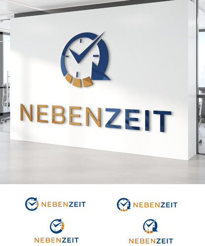 Logo-Design für  eine Plattform, wo Menschen Termine in Nebenzeiten bei Dienstleistern buchen können