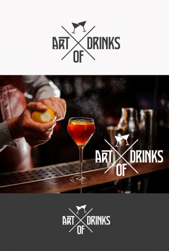 Logo-Design für mobile Cocktailbar