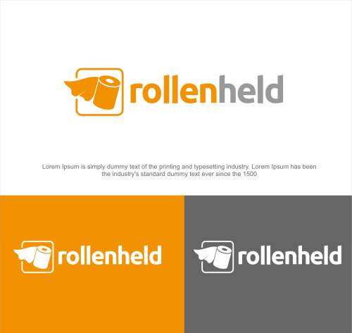 Logo für den Verkauf von Kassenrollen