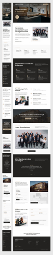 Design Startseite Kanzlei-Homepage
