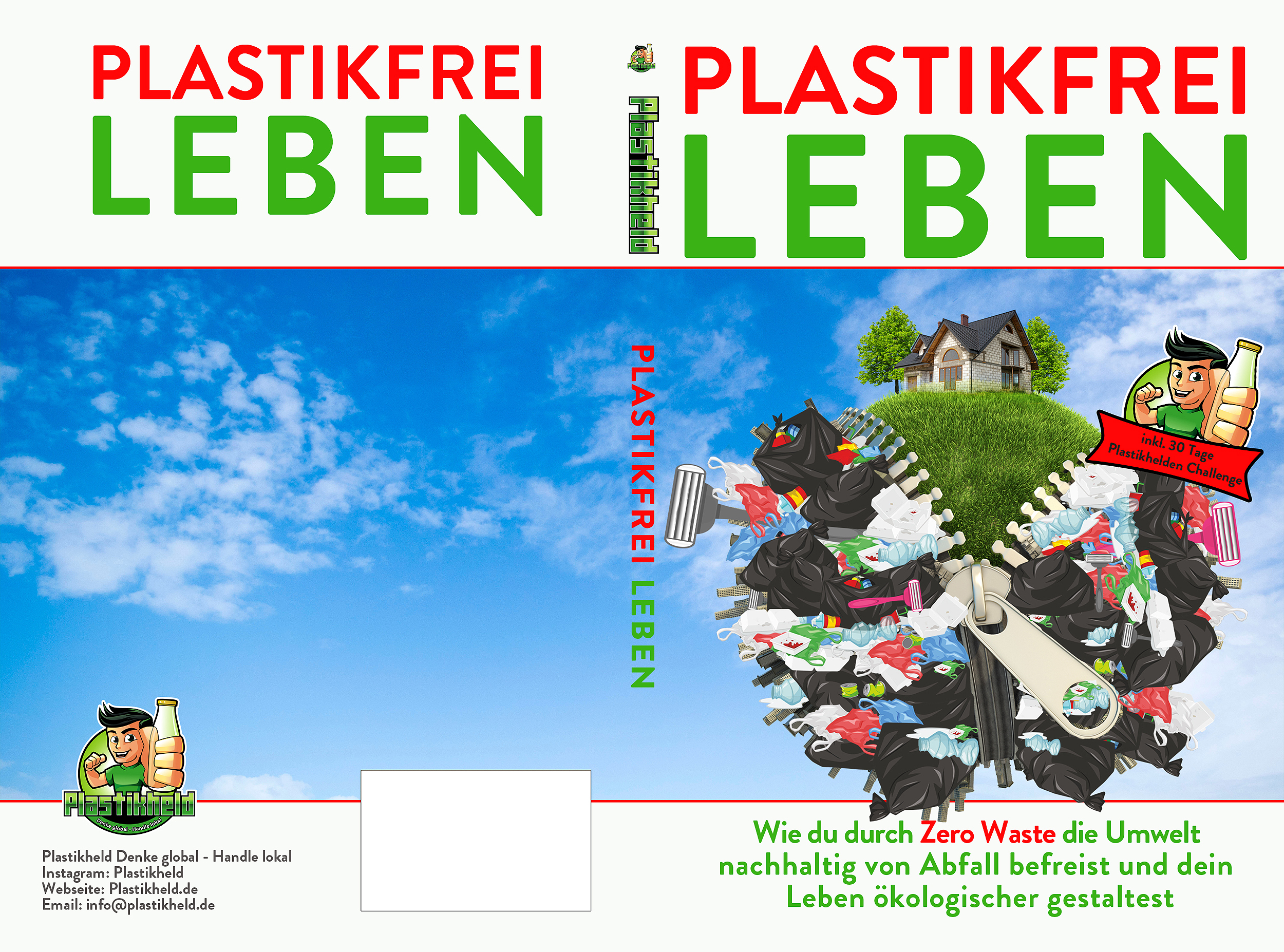 Plastikfrei Buchdesign