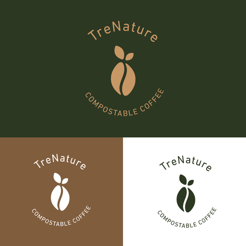 Logo-Design für Kaffeekapseln