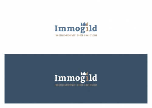 Logo-Design für Immogild homestaging & redesign