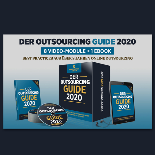  Cover-Design für Outsourcing Videokurs