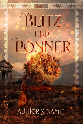  Buch-/E-Book-Cover für historischen Fantasy-Roman (Band 1 einer Reihe)