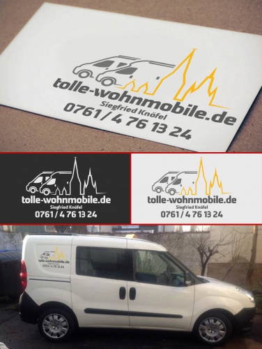  Logo-Design für eine Wohnmobilvermietung