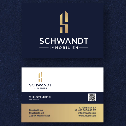  Logo & Visitenkarte für immobilienunternehmen