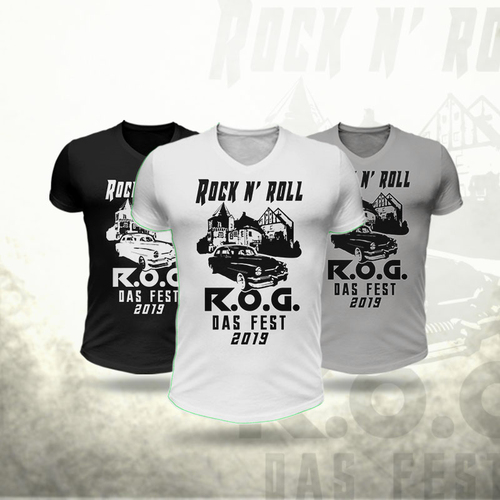 T-Shirt Design für Rockabilly Festival 2019 gesucht