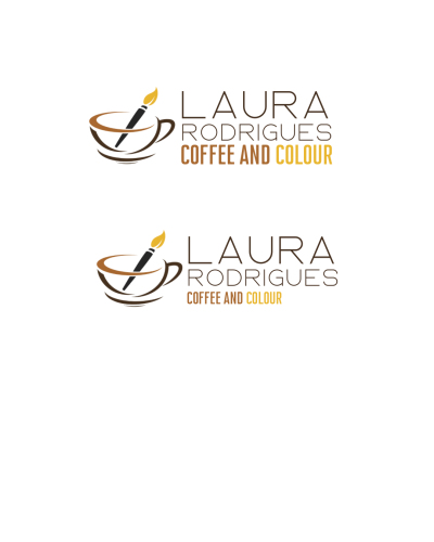 Logo für Malen mit Kaffee und Farben