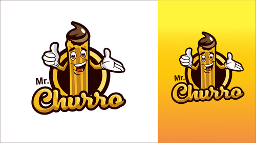  Logo-Design für Churros