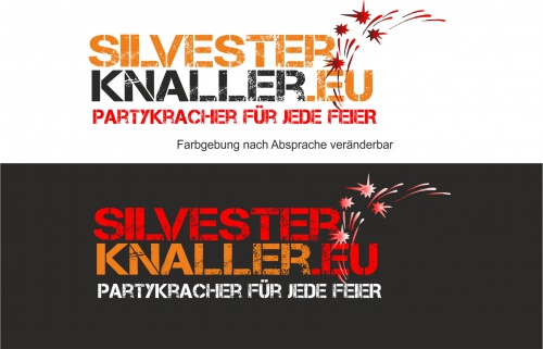 Logo für einen Shop über Silvesterartikel