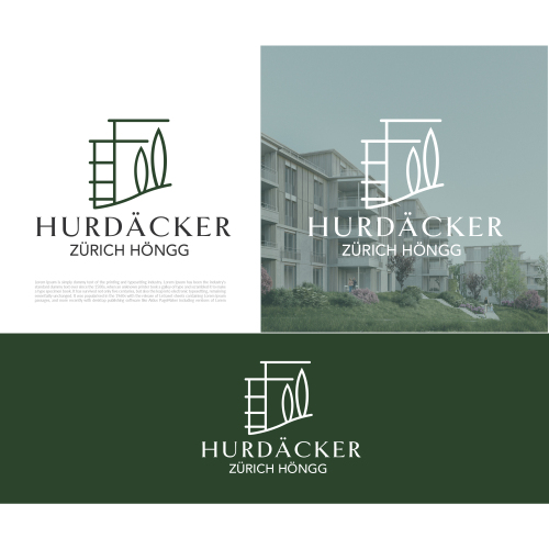 Logo für Neubauprojekt an der Hurdäckerstrasse in Zürich Höngg