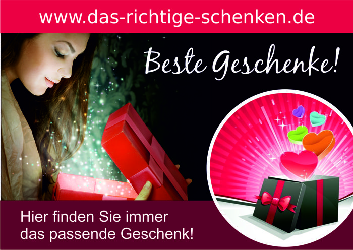 Website für Geschenkartikel sucht ein Flyer Design