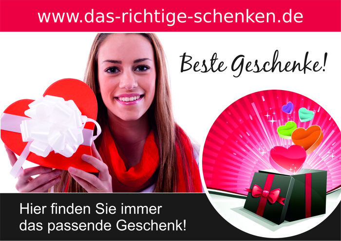 Website für Geschenkartikel sucht ein Flyer Design
