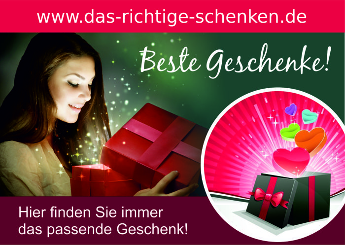 Website für Geschenkartikel sucht ein Flyer Design